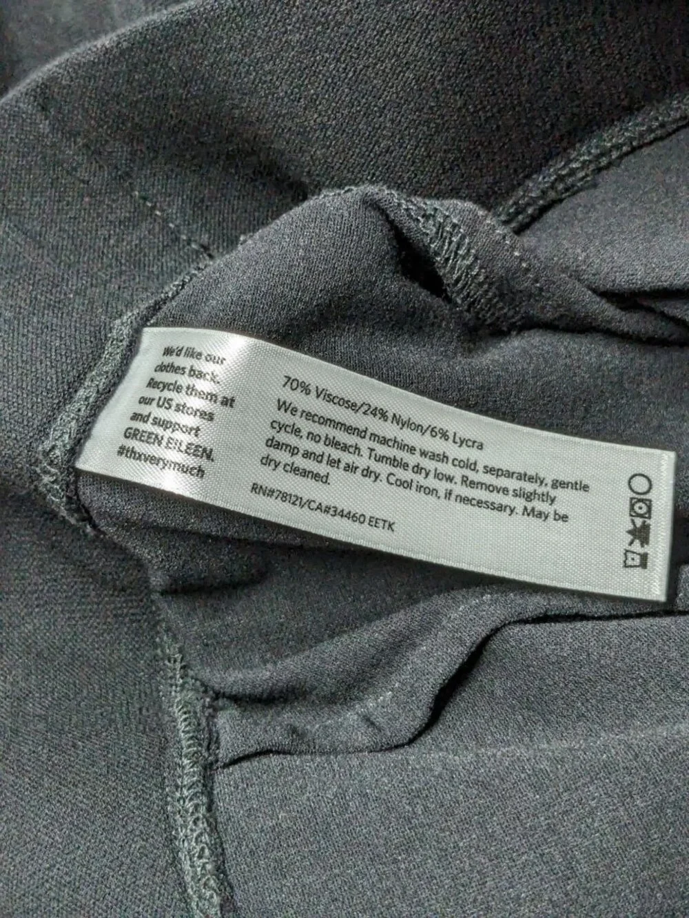 Eileen Fisher material viscose